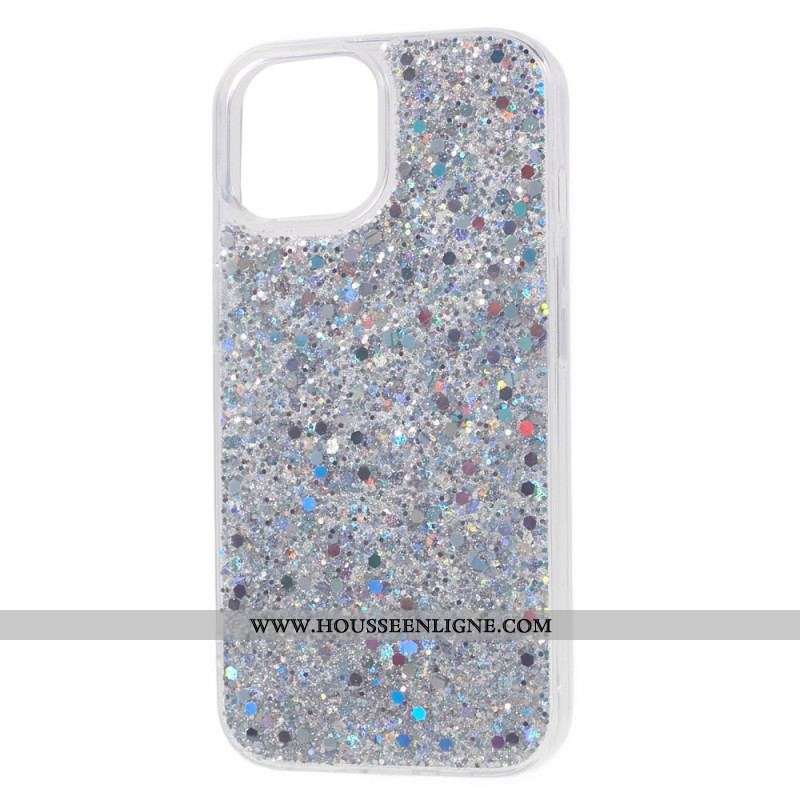 Coque iPhone 15 Plus Paillettes