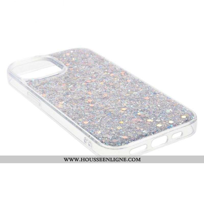 Coque iPhone 15 Plus Paillettes