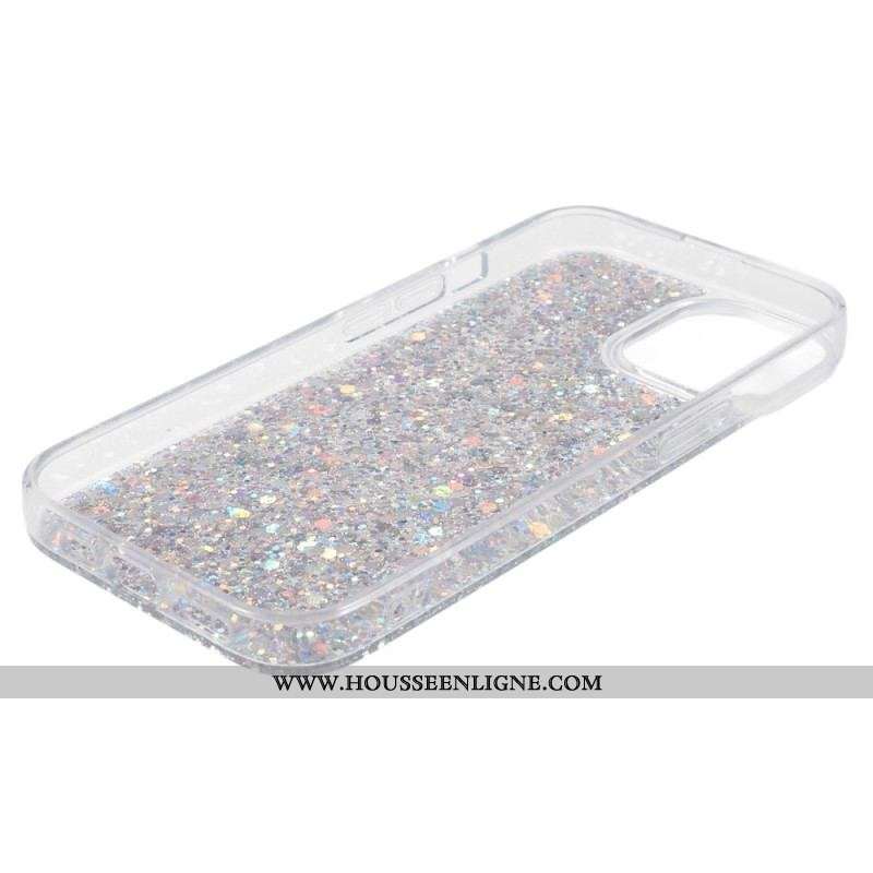 Coque iPhone 15 Plus Paillettes