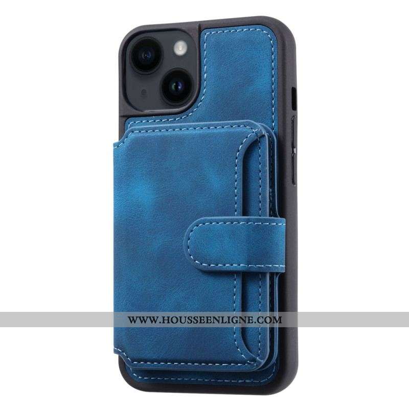 Coque iPhone 15 Plus Porte-Cartes RFID Support