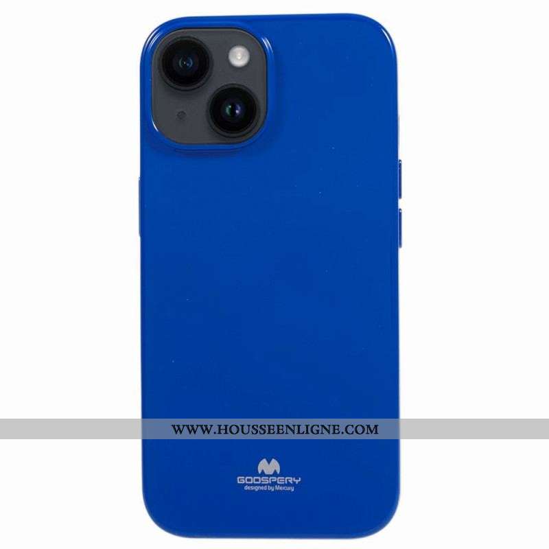 Coque iPhone 15 Plus Poudre Paillettes Mercury Goospery