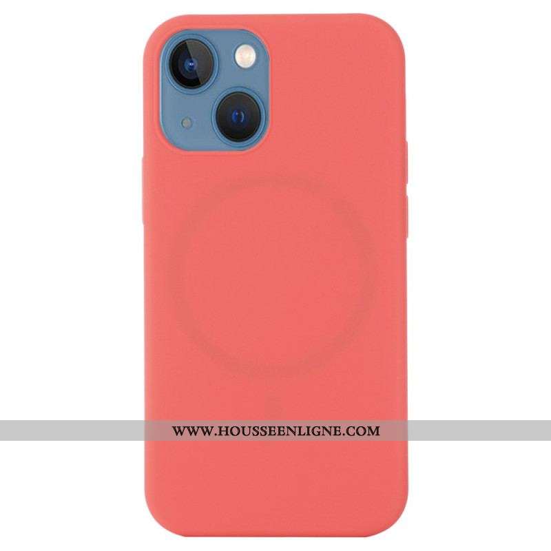 Coque iPhone 15 Plus Silicone Compatible Magsafe