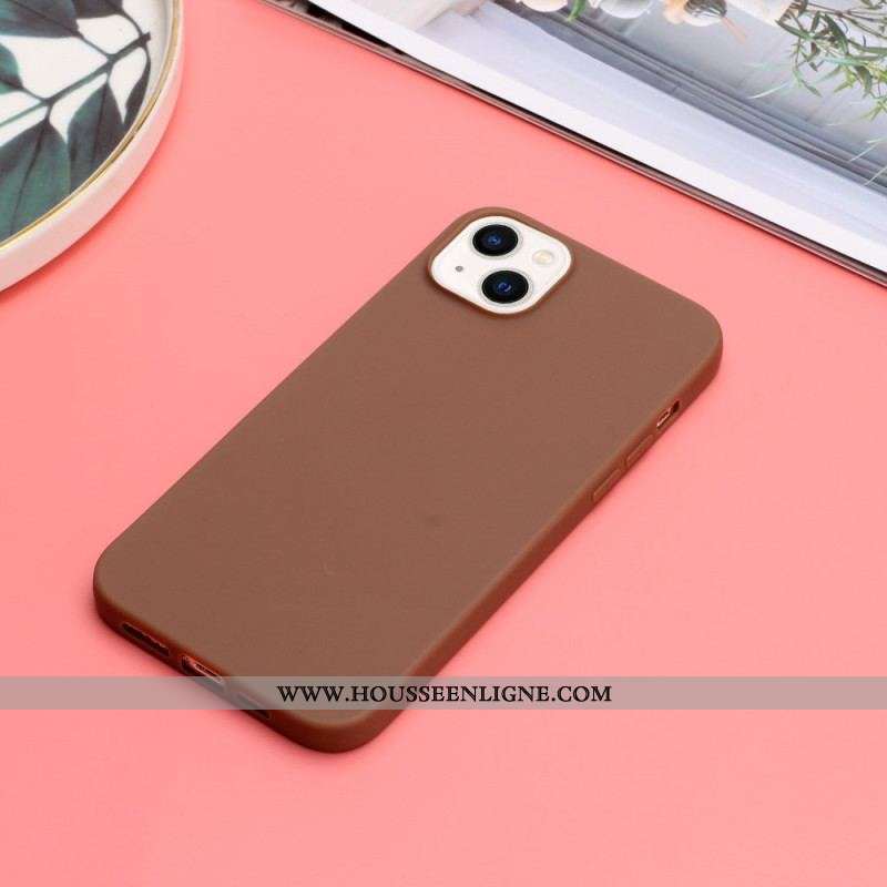 Coque iPhone 15 Plus Silicone Finesse