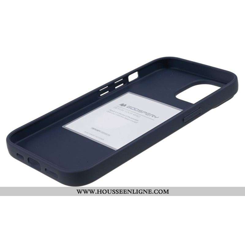 Coque iPhone 15 Plus Soft Feeling Mercury Goospery