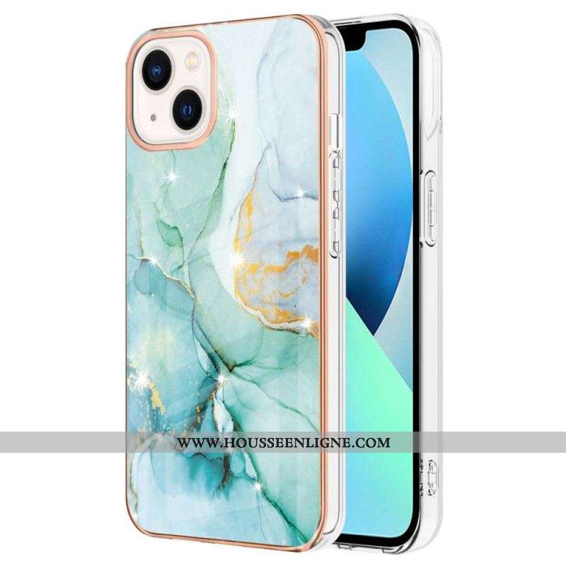 Coque iPhone 15 Plus Stylée Marbre