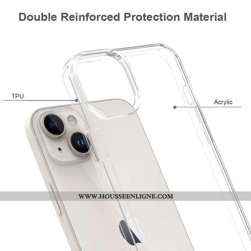 Coque iPhone 15 Plus Transparente