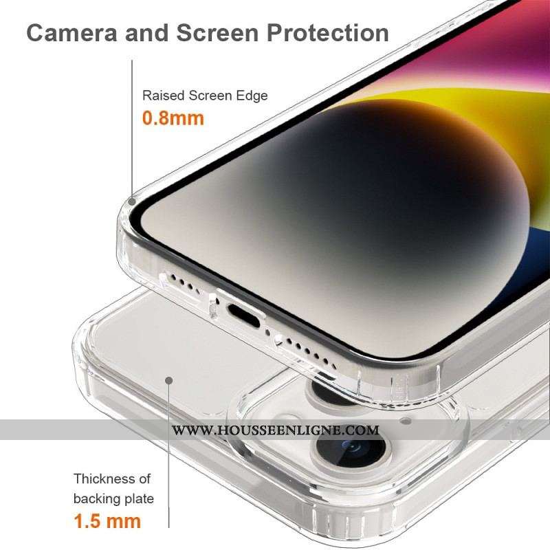 Coque iPhone 15 Plus Transparente