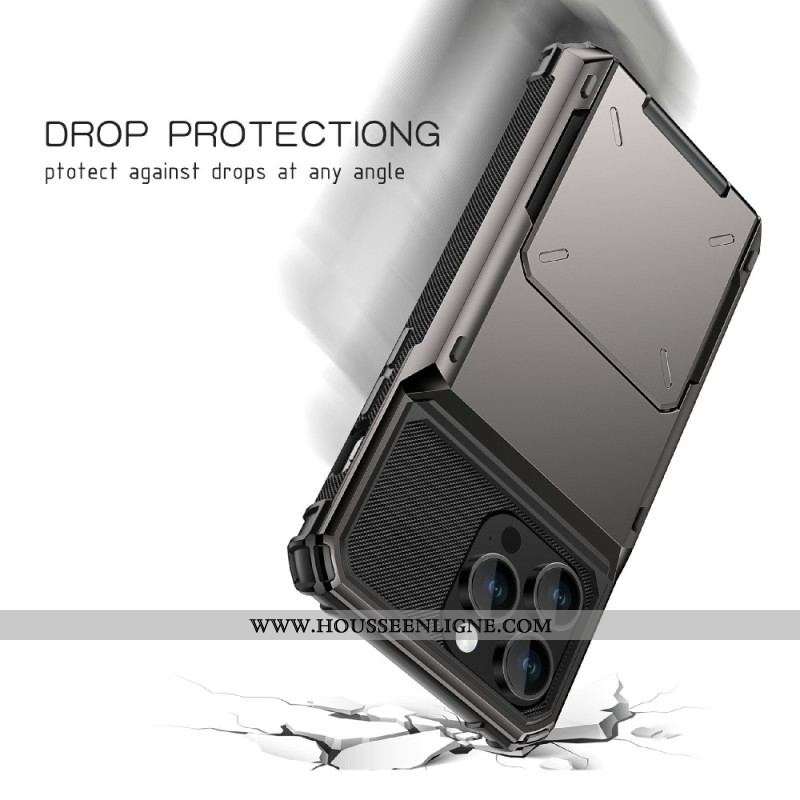 Coque iPhone 15 Porte-Carte Style Flip