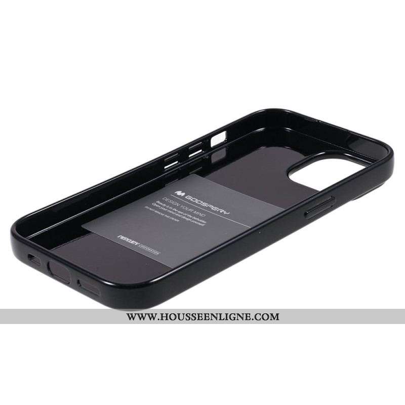 Coque iPhone 15 Poudre Paillettes Mercury Goospery