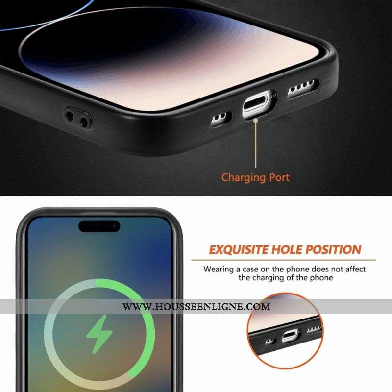Coque iPhone 15 Pro Compatible MagSafe Flashy