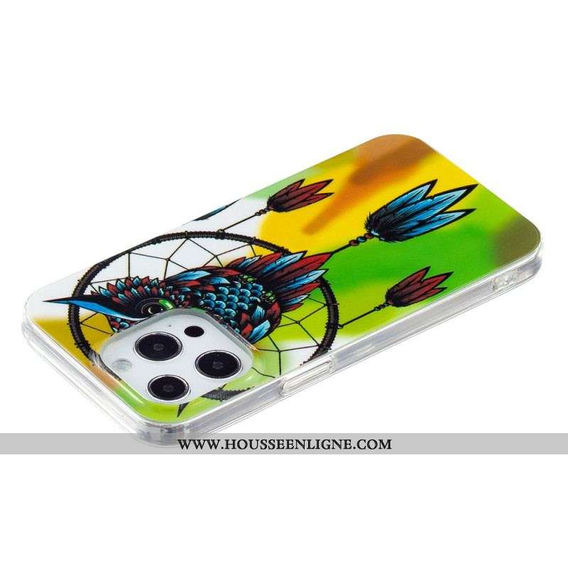 Coque iPhone 15 Pro Fluorescente Attrape Rêves