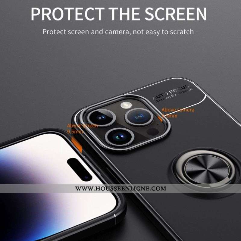 Coque iPhone 15 Pro Max Anneau Rotatif