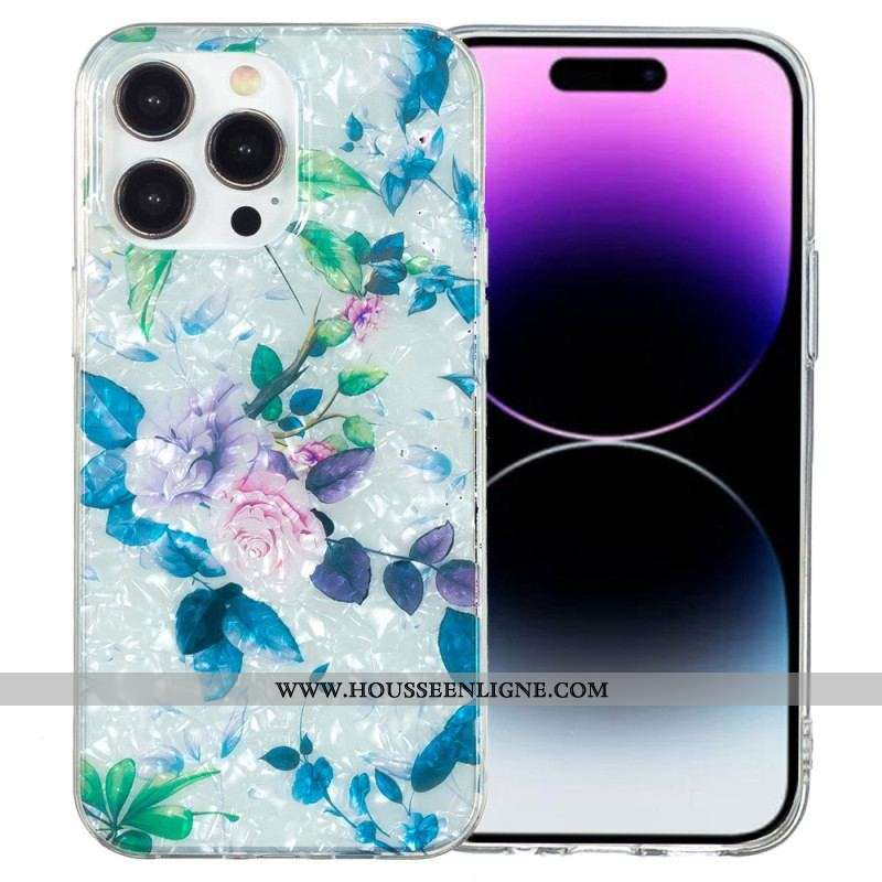 Coque iPhone 15 Pro Max Florale
