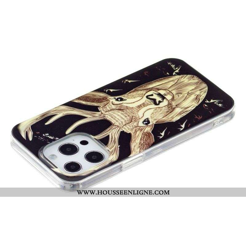 Coque iPhone 15 Pro Max Fluorescente Cerf