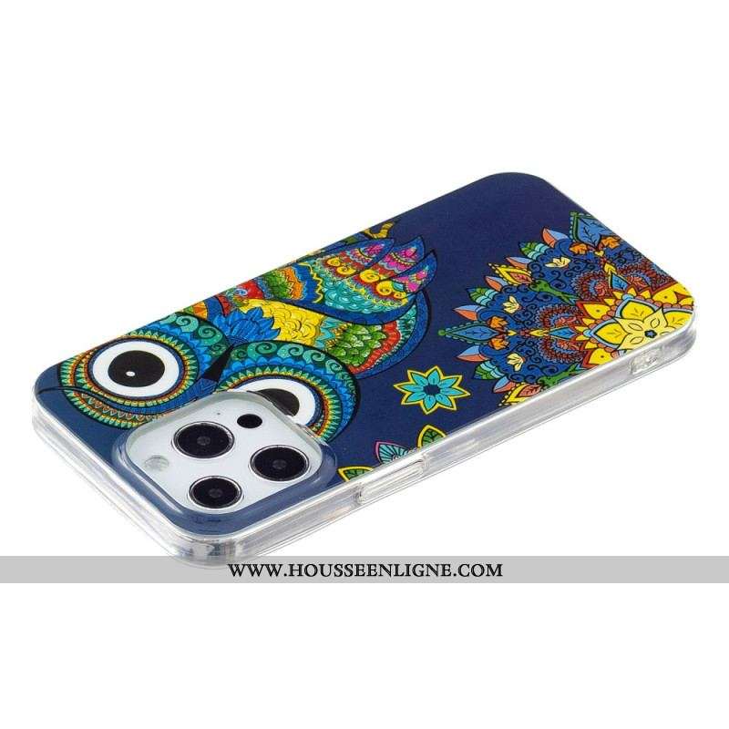 Coque iPhone 15 Pro Max Fluorescente Hibou