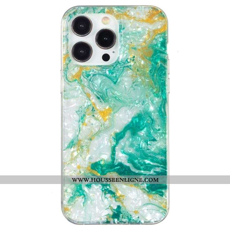 Coque iPhone 15 Pro Max Marbre Coloré