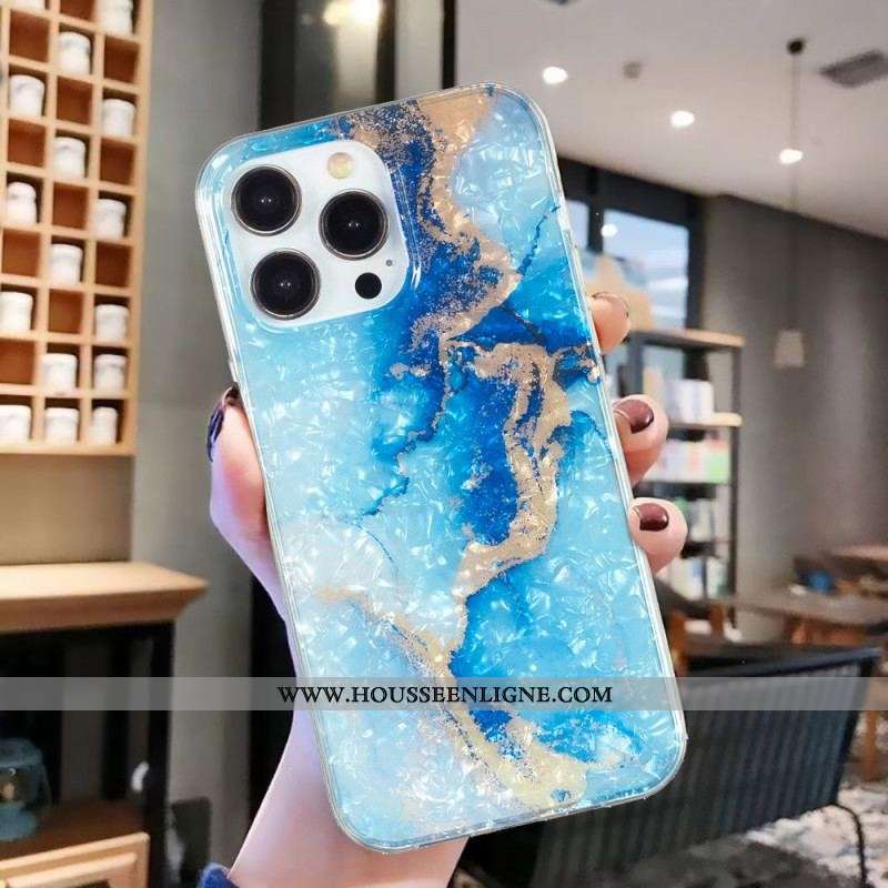 Coque iPhone 15 Pro Max Marbre Coloré