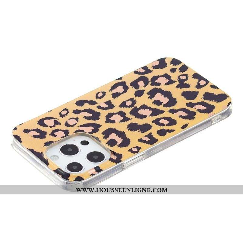 Coque iPhone 15 Pro Max Motif Léopard