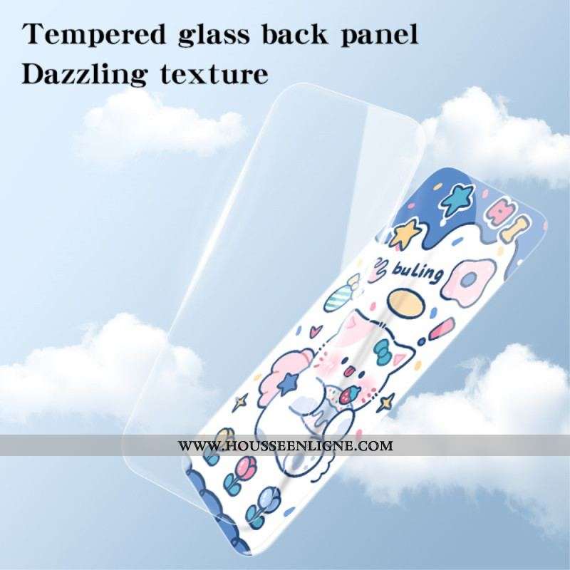 Coque iPhone 15 Pro Max Verre Trempé Milk Tea Rabbit