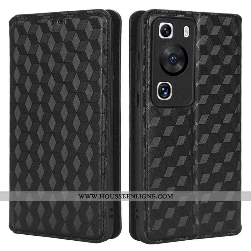 Flip Cover Huawei P60 Pro Motif 3D