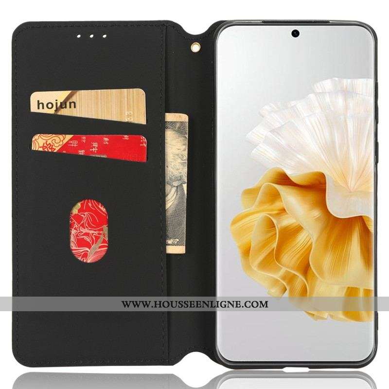 Flip Cover Huawei P60 Pro Motif 3D