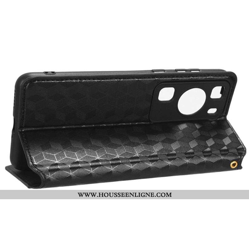 Flip Cover Huawei P60 Pro Motif 3D