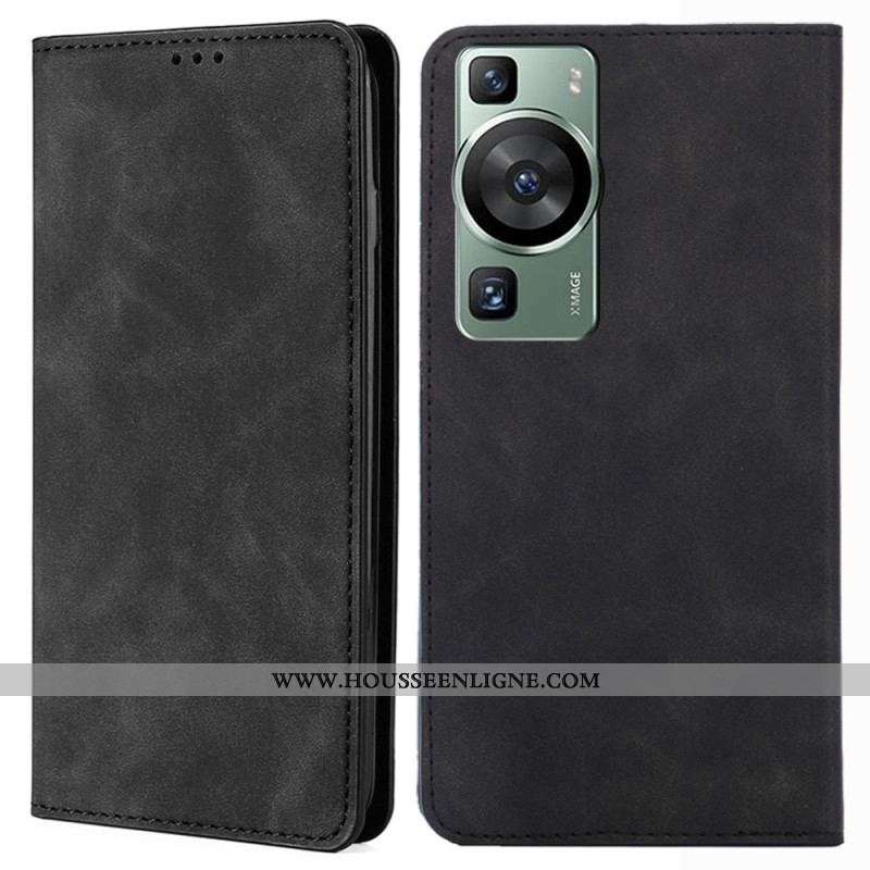 Flip Cover Huawei P60 Pro Simili Cuir