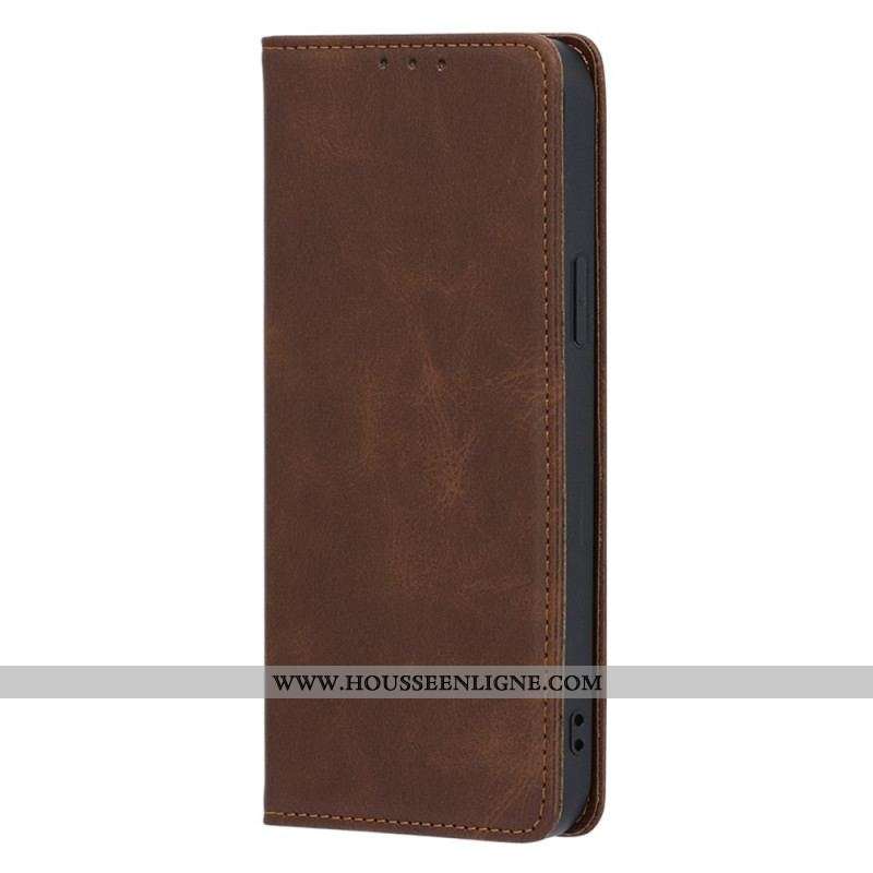 Flip Cover Huawei P60 Pro Texture Veau