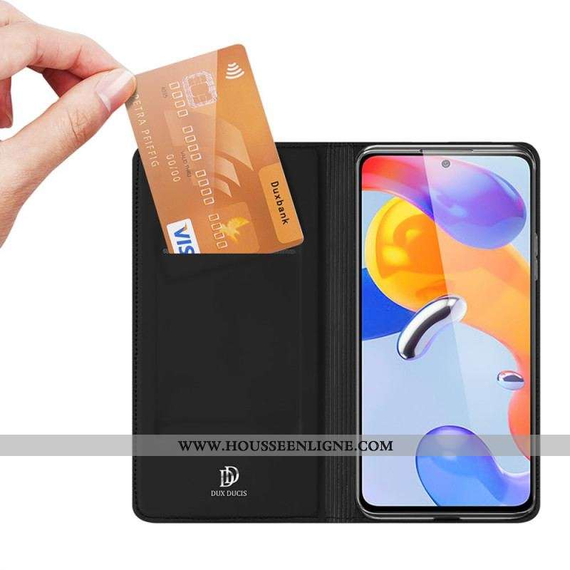 Flip Cover Xiaomi Redmi Note 11 Pro / Note 11 Pro 5G Skin Pro DUX DUCIS