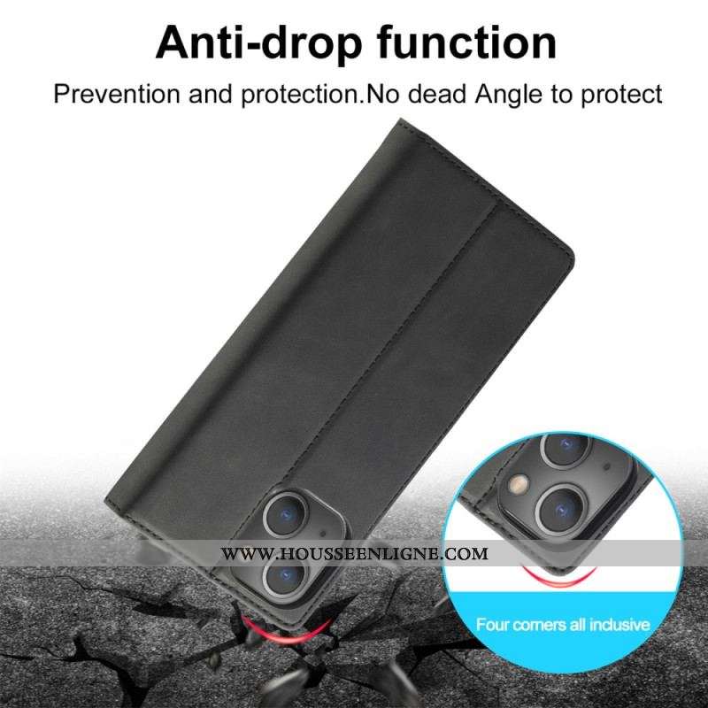 Flip Cover iPhone 15 LC.IMEEKE