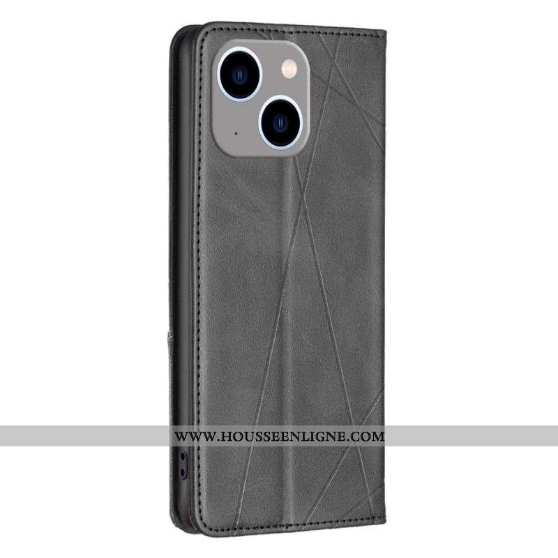 Flip Cover iPhone 15 Plus Losanges
