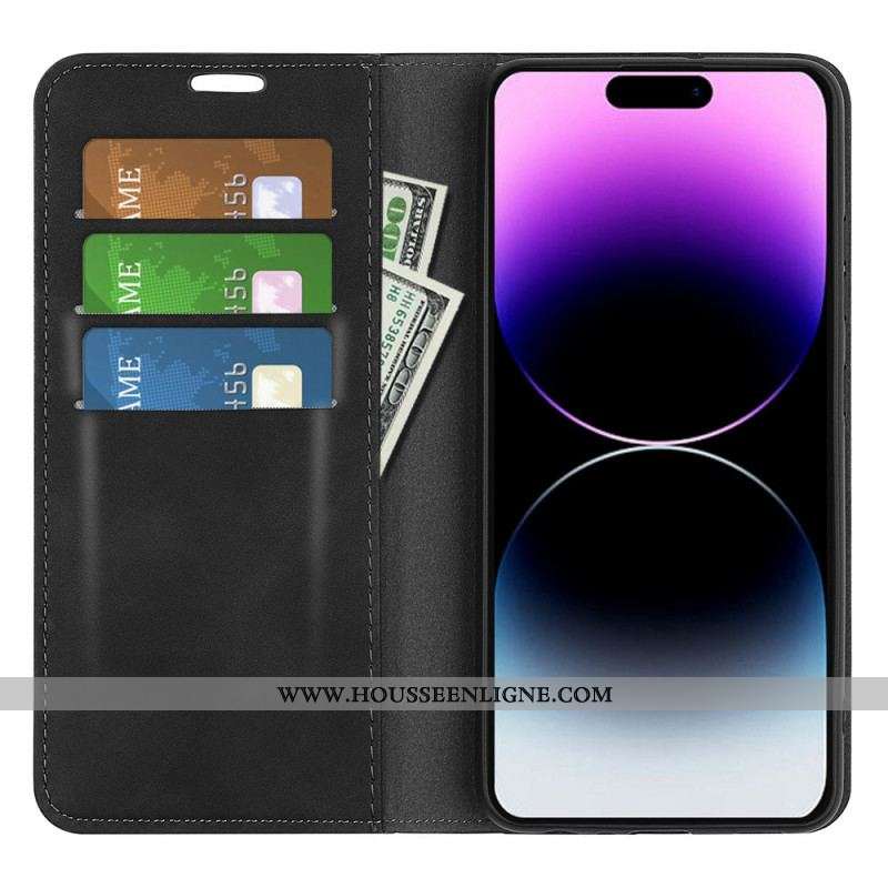 Flip Cover iPhone 15 Pro Classique