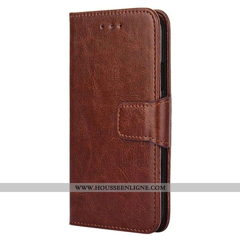 Housse Huawei P60 Pro Simili Cuir Rétro