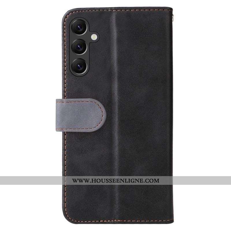 Housse Samsung Galaxy A14 5G / A14 Bicolore avec Lanière