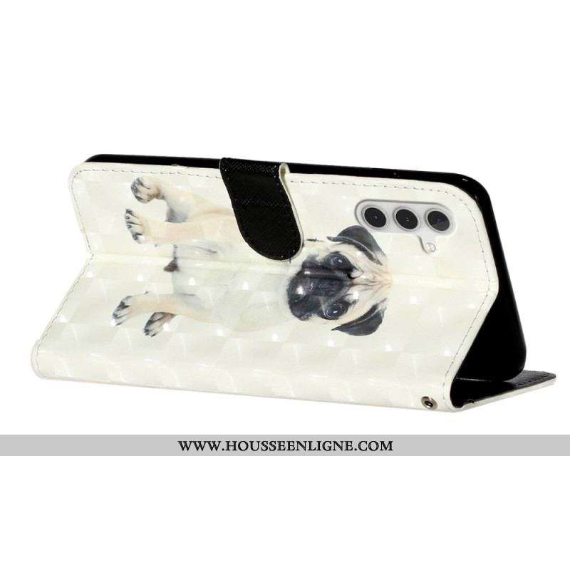 Housse Samsung Galaxy A14 5G / A14 Chien à Lanière