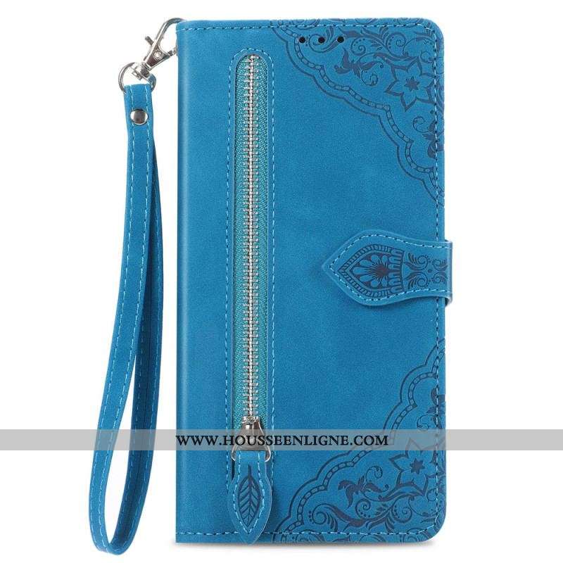 Housse Samsung Galaxy A14 5G / A14 Porte-Monnaie Dentelle