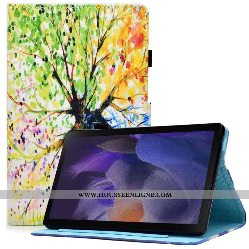Housse Samsung Galaxy Tab A8 (2021) Arbre Aquarelle