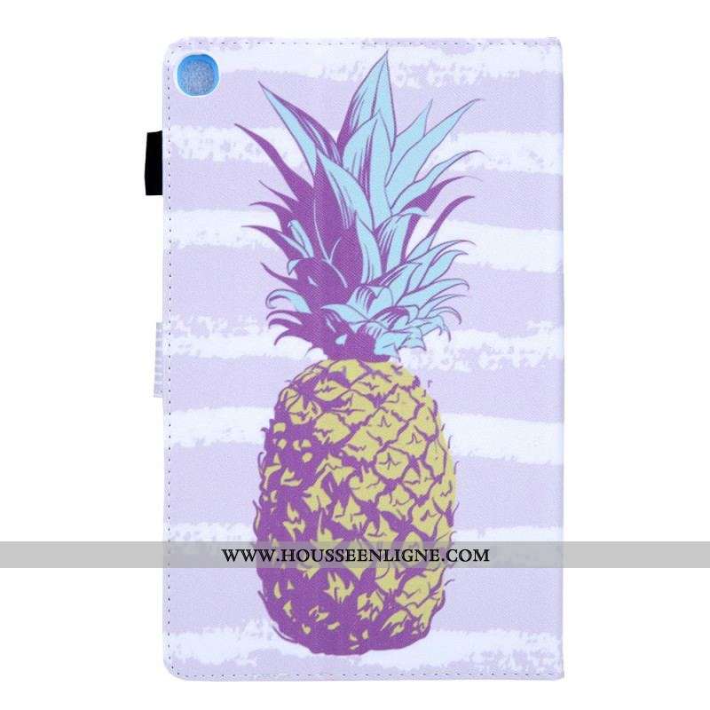 Housse Samsung Galaxy Tab A8 (2021) Design Ananas