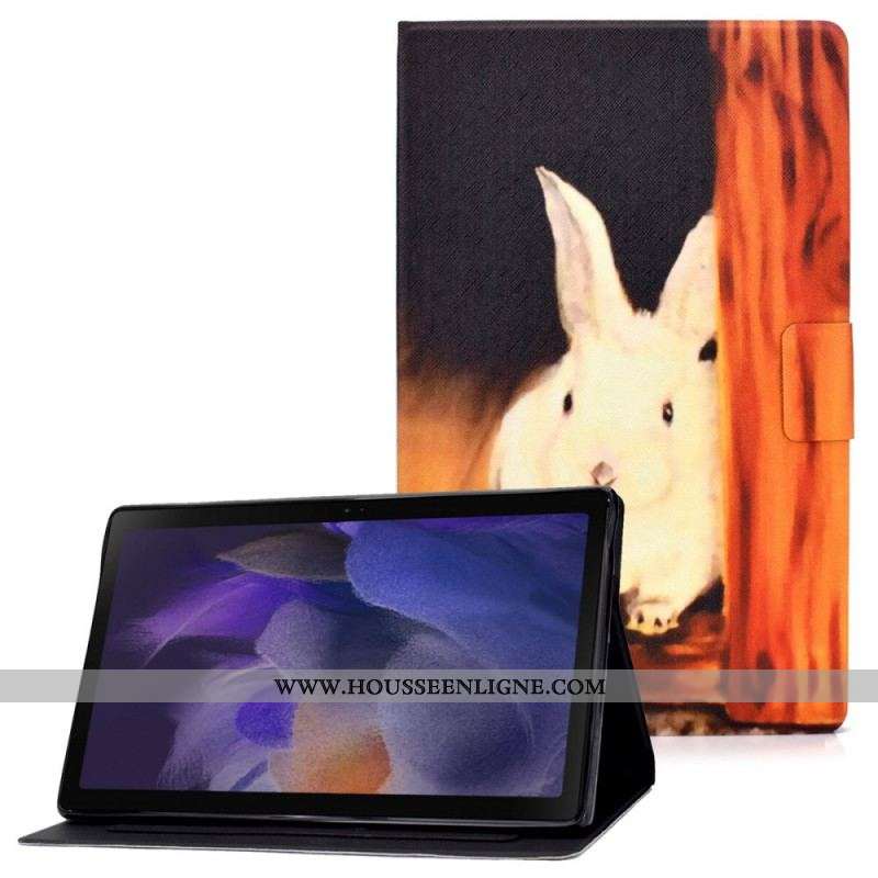 Housse Samsung Galaxy Tab A8 (2021) Lapin