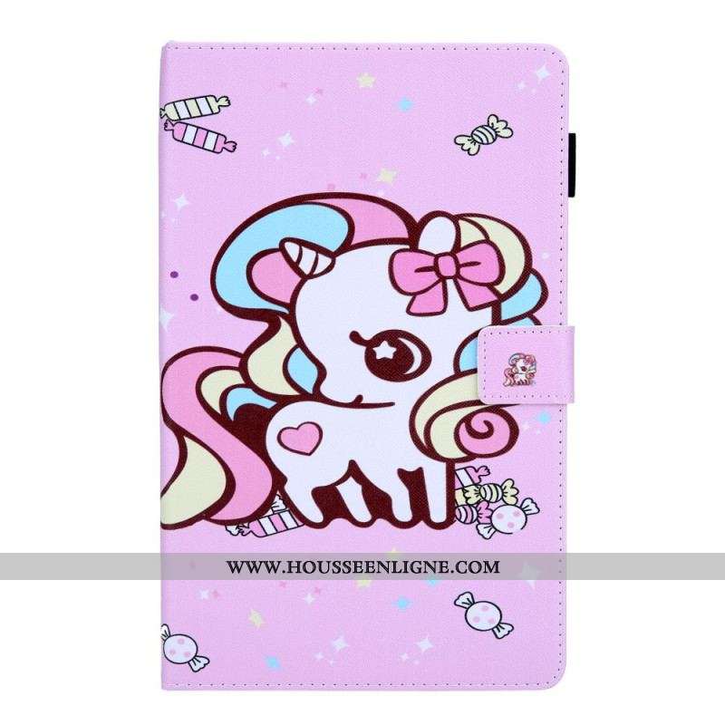 Housse Samsung Galaxy Tab A8 (2021) Licorne