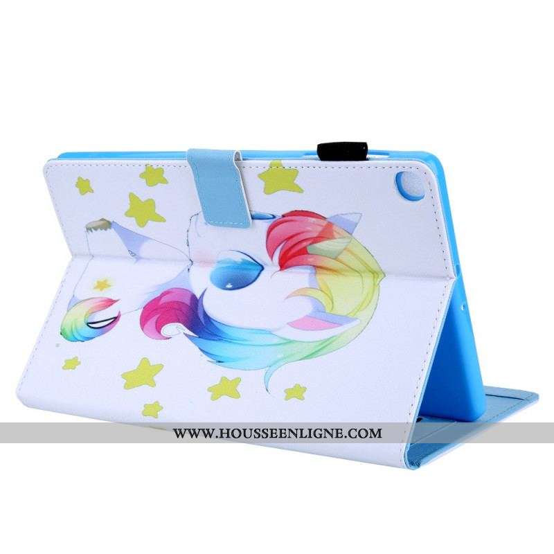 Housse Samsung Galaxy Tab A8 (2021) Licorne
