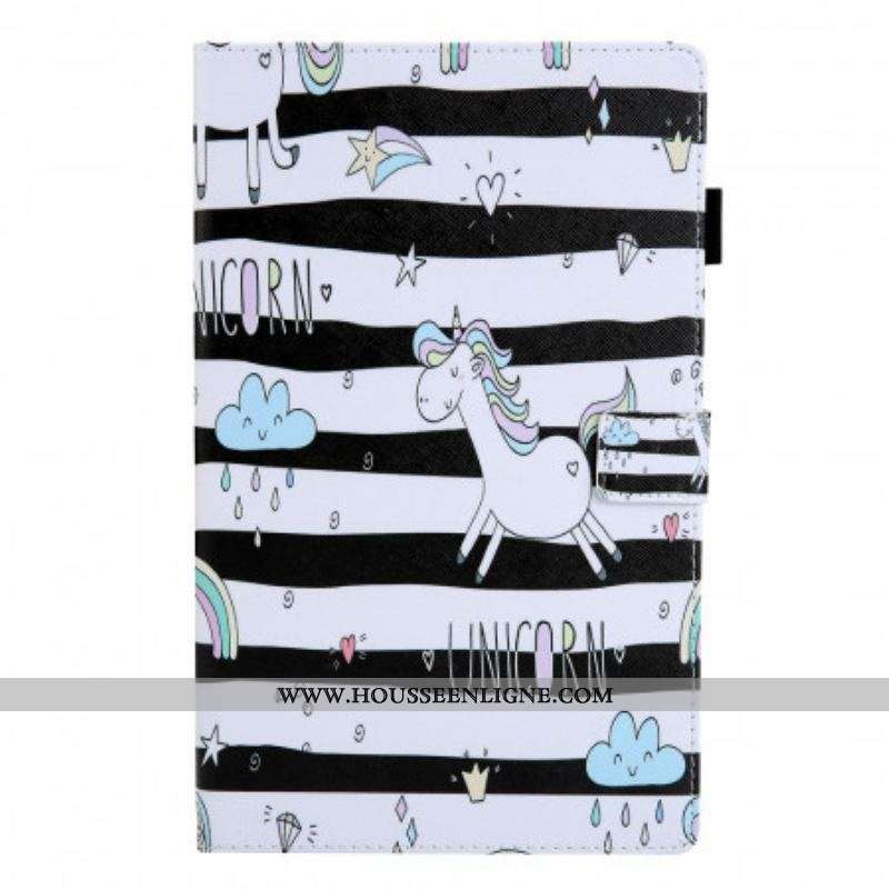 Housse Samsung Galaxy Tab A8 (2021) Licorne