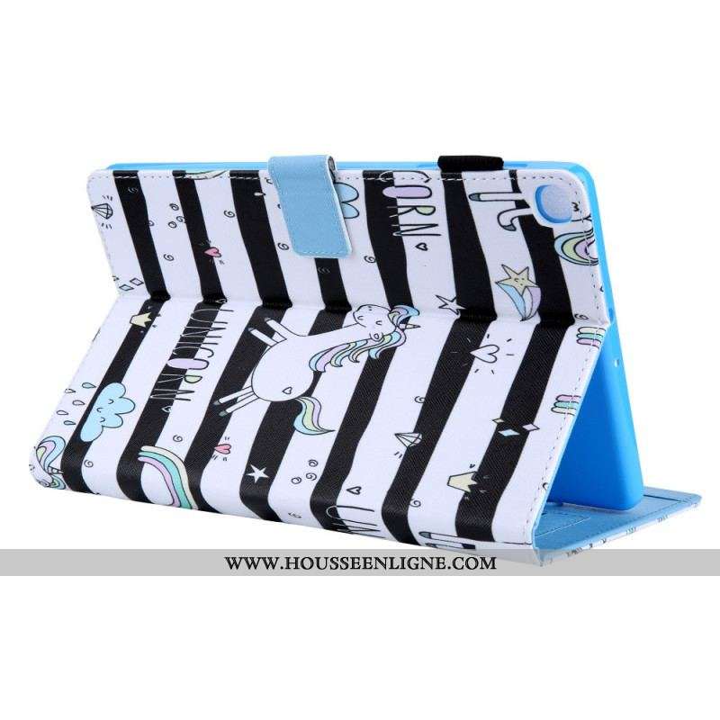 Housse Samsung Galaxy Tab A8 (2021) Licorne