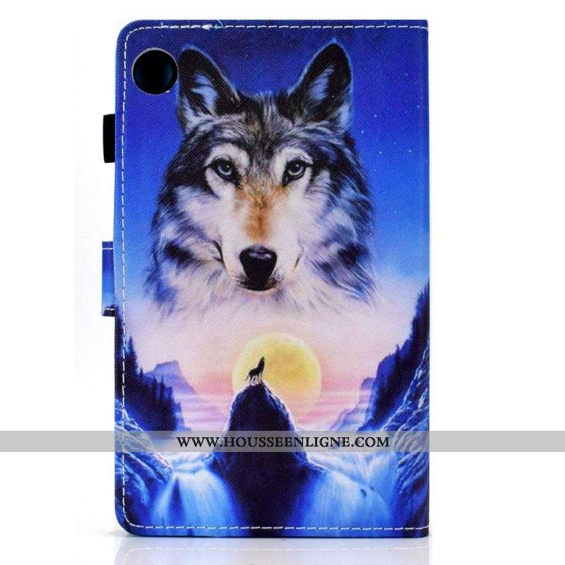 Housse Samsung Galaxy Tab A8 (2021) Loup des Montagnes