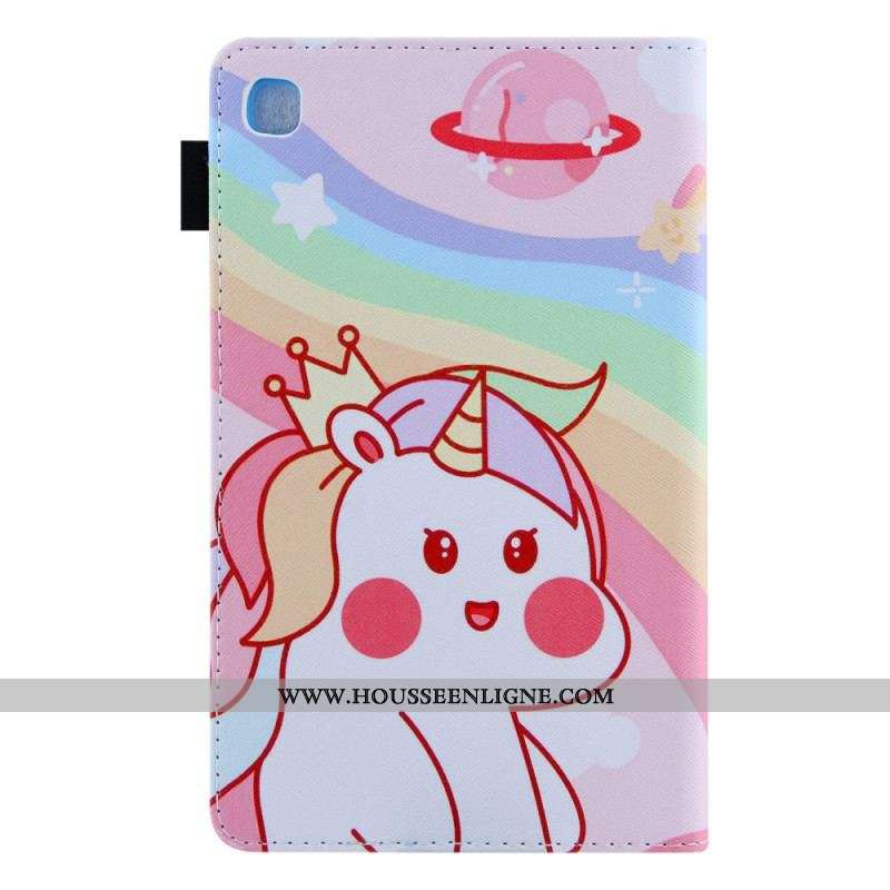 Housse Samsung Galaxy Tab A8 (2021) Mignonne Licorne