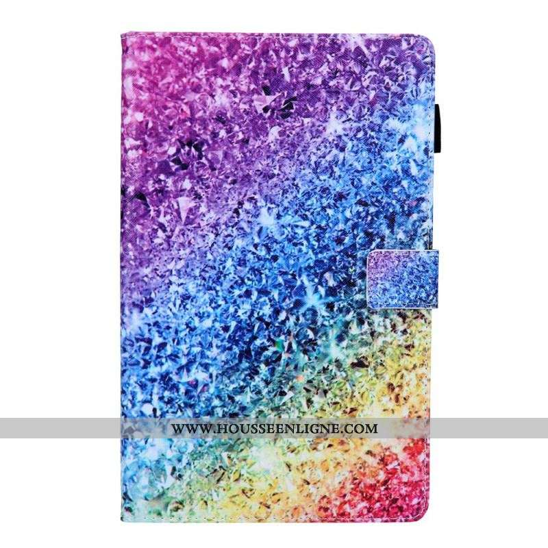 Housse Samsung Galaxy Tab A8 (2021) Paillettes Brillantes