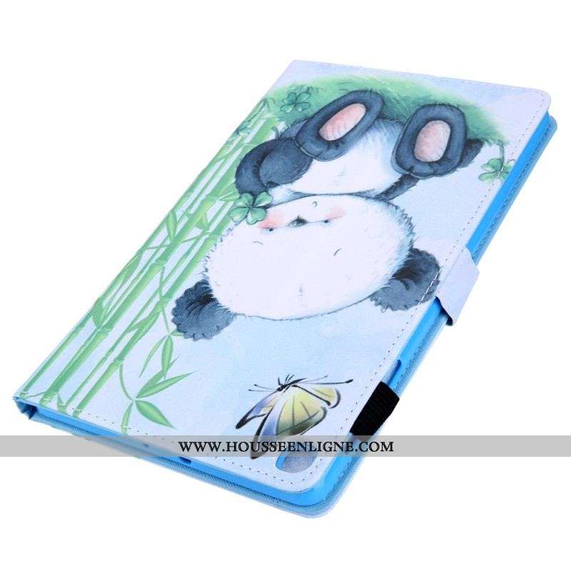 Housse Samsung Galaxy Tab A8 (2021) Panda en Nature