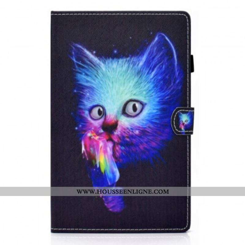 Housse Samsung Galaxy Tab A8 (2021) Psycho Cat
