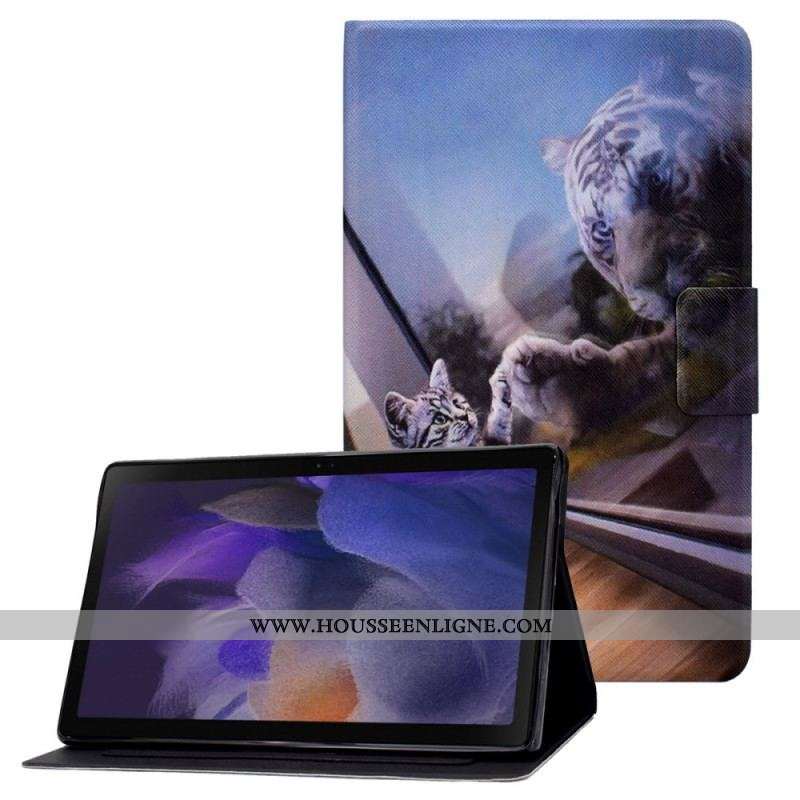 Housse Samsung Galaxy Tab A8 (2021) Rêve de Chaton
