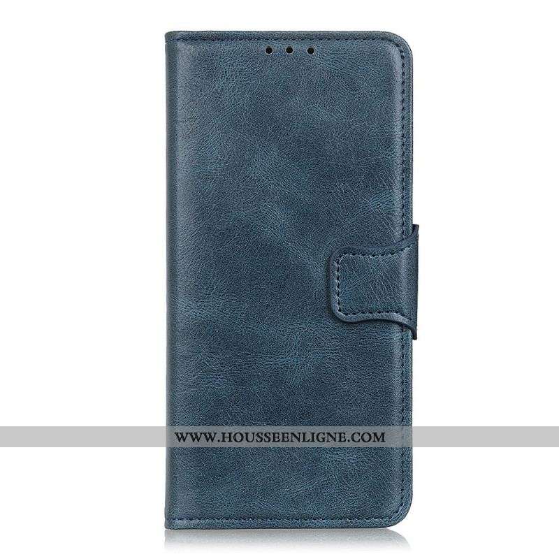 Housse Xiaomi Redmi Note 11 Pro / Note 11 Pro 5G Effet Cuir Fermoir Réversible
